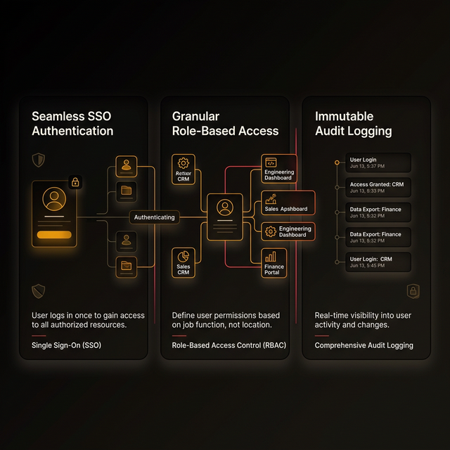 Authentication flow diagram