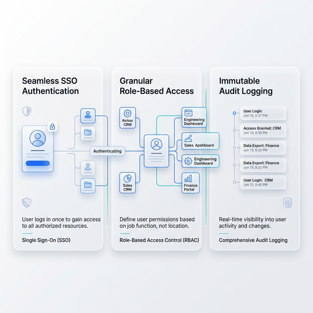 Authentication flow diagram